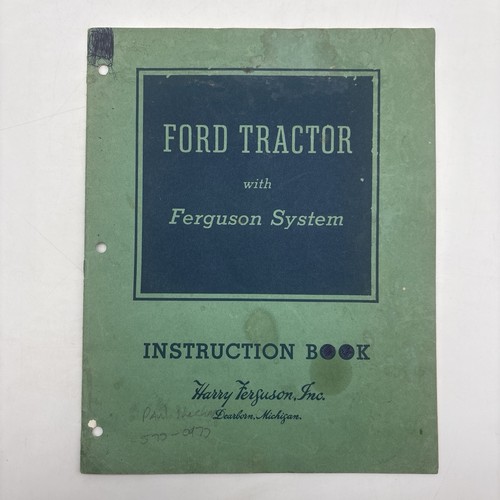 Vintage ford tractor - ford,